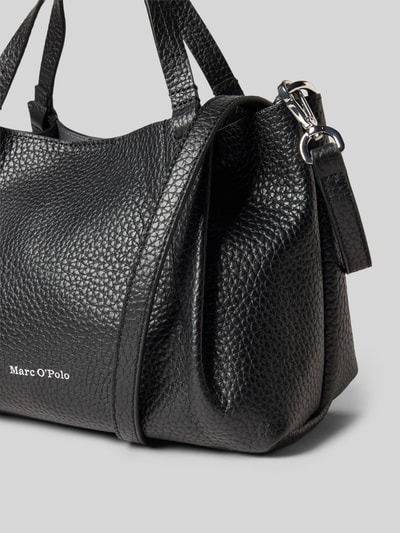 Marc O'Polo Schoudertas van echt runderleer, model 'BELLILI' Zwart - 3