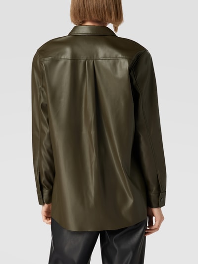 Montego Blazer in Leder-Optik Olivgrün 5