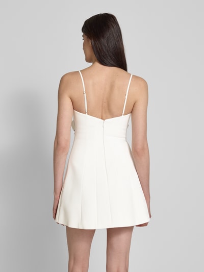 Forever New Cocktailkleid mit Zierschleife Offwhite 5