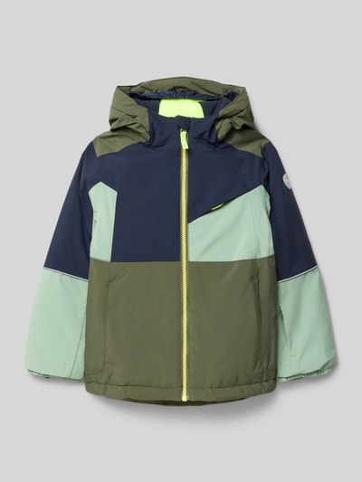 Killtec Funktionsjacke mit Label-Patch Oliv 1