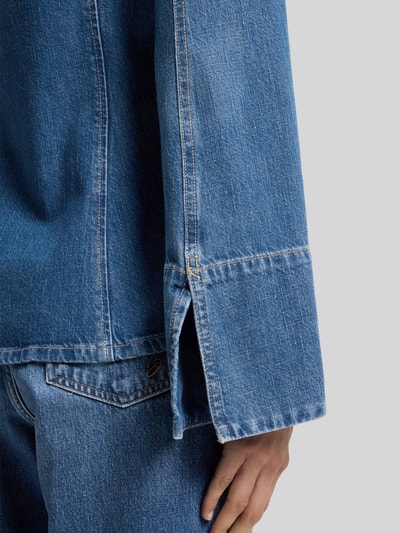 BOSS Orange Slim Fit Jeansbluse aus reiner Baumwolle Modell 'C_SLIM' Dunkelblau 6