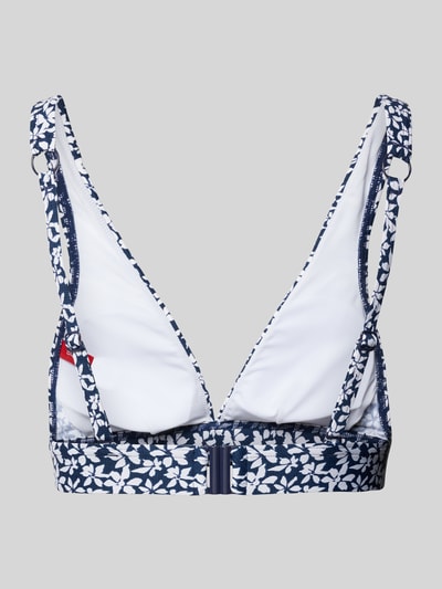 Esprit Bikinitop met all-over bloemenprint, model 'CALUSA' Donkerblauw - 3