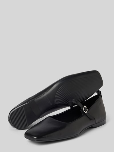 Vagabond Lederballerinas mit Dornschließe Modell 'DELIA' Black 4