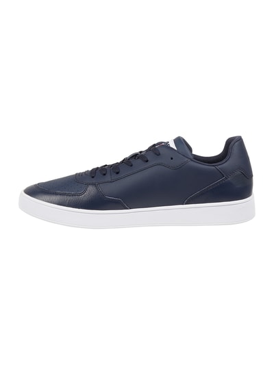 Tommy Jeans Lederen sneaker Donkerblauw - 4