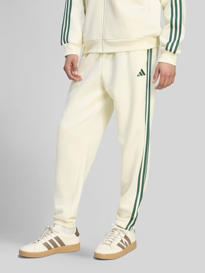 adidas Sportswear Regular Fit Sweathose aus Baumwoll-Mix Offwhite 4