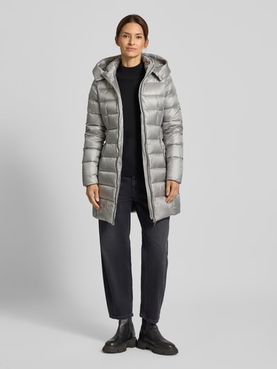 ROCK'N BLUE Kurtka puchowa z paskiem model ‘Amy RX’ Jasnoszary 1