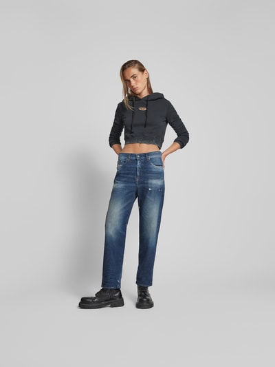 Diesel Straight Fit Jeans mit Gürtelschlaufen Bleu 1