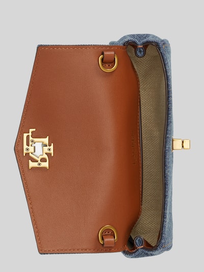 Lauren Ralph Lauren Umhängetasche aus reiner Baumwolle Jeansblau 3