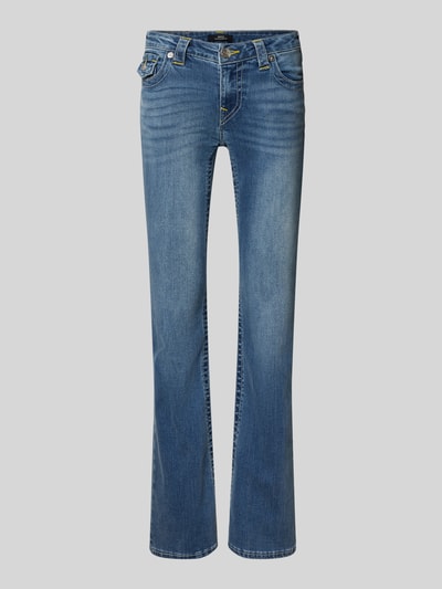 TRUE RELIGION Bootcut Jeans mit Eingrifftaschen Modell 'BECCA' Jeansblau 1