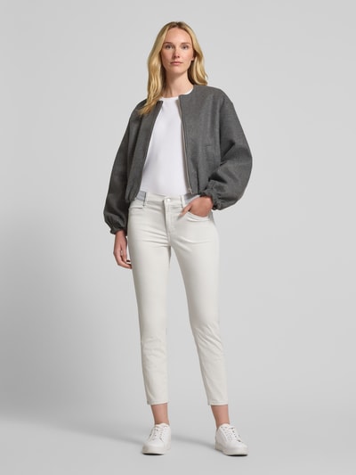 Angels Slim Fit Caprihose mit Eingrifftaschen Modell 'ORNELLA SPORTY' Offwhite 1