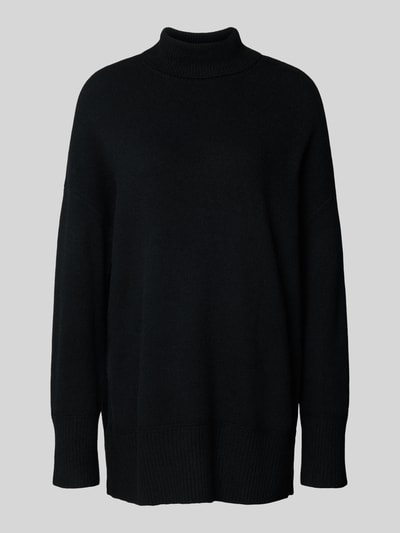 VERO MODA Relaxed Fit Rollkragenpullover mit Woll-Anteil Modell 'AQUARIUS' Black 2