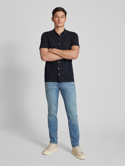 camel active Regular Fit Jeans in unifarbenem Design Modell 'HOUSTON' Jeansblau 1