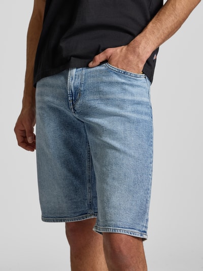 G-Star Raw Slim Fit Jeansshorts mit Eingrifftaschen Modell 'Mosa' Hellblau 3