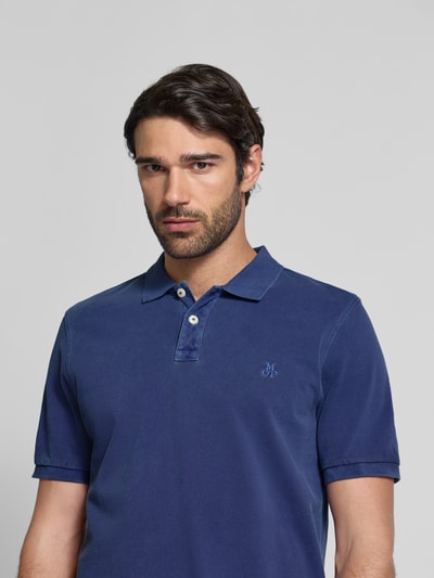 Marc O'Polo Regular Fit Poloshirt aus reiner Baumwolle Royal 3