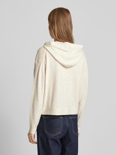 comma Wollpullover mit Kapuze Beige 5