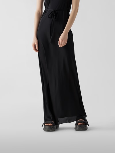 Rabanne Maxikleid mit Zier-Applikation Black 6