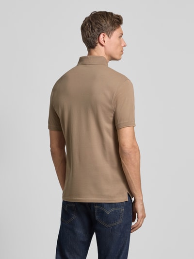 Emporio Armani Poloshirt mit Label-Detail Schlamm 5