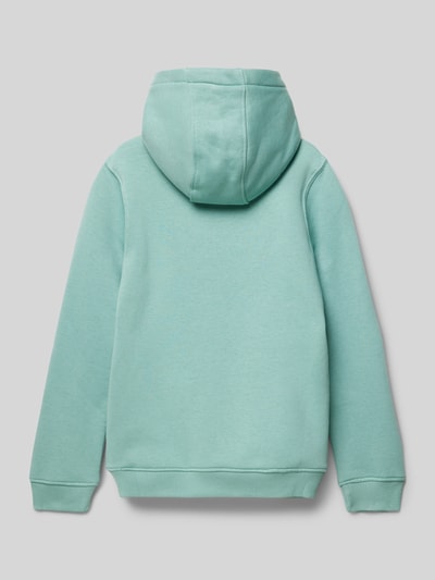 CARS JEANS Hoodie mit Label-Print Modell 'Smash' Mint 3