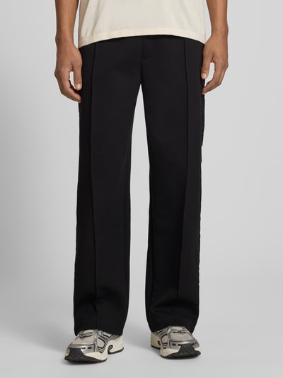 HUGO Comfort Fit Sweatpants aus Baumwoll-Mix Modell 'DROSPANT' Black 4