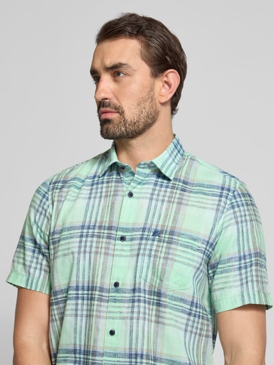 Lerros Regular Fit Freizeithemd mit Kentkragen Mint 3