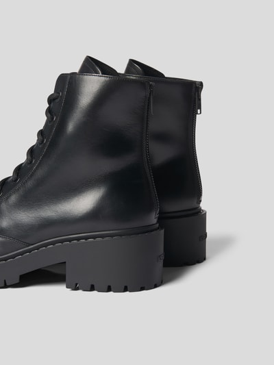 Kenzo Schnürboots aus Leder Schwarz 3