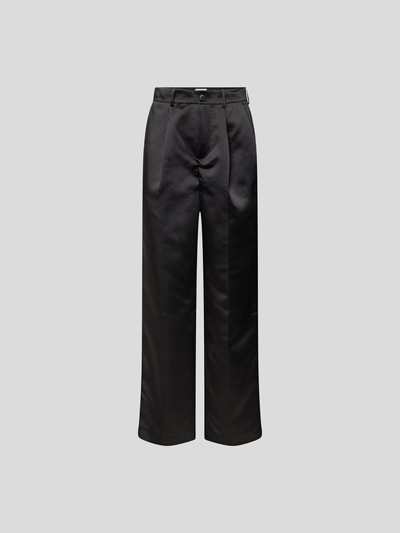 HAN Kjobenhavn Bootcut Hose in Glanz-Optik Black 2