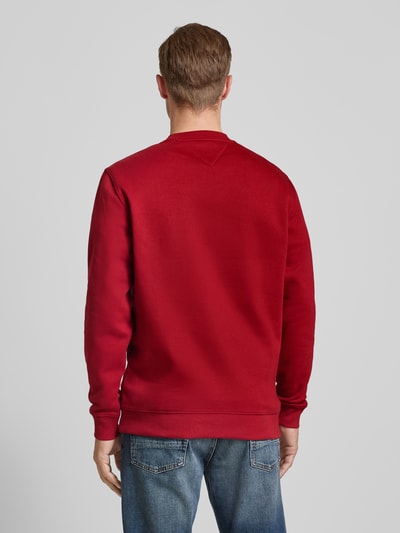 Tommy Jeans Regular fit sweatshirt met logobadge Rood - 5