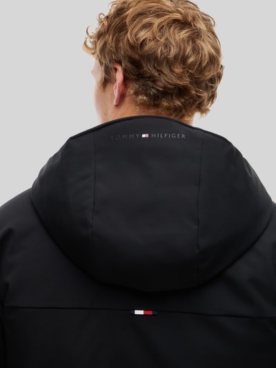 Tommy Hilfiger Pufferjacke mit Zweiwege Reißverschluss Black 7
