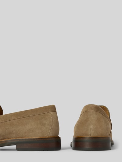 DIGEL Loafers van leer, model 'Stig' Taupe - 2