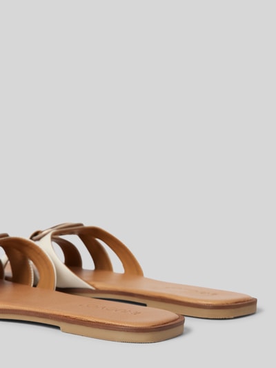 INUOVO Sandalette aus Leder mit Applikation Sand 2