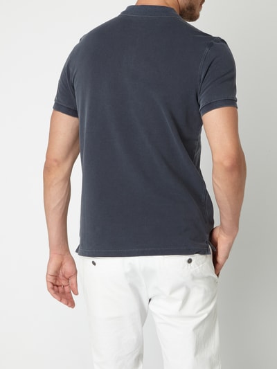 Marc O'Polo Poloshirt im Washed Out Look Dunkelblau 5