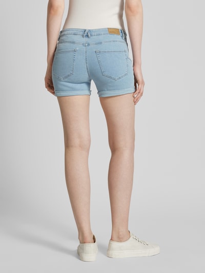 Vero Moda Jeansshorts mit Eingrifftaschen Modell 'LUNA' Jeansblau 5