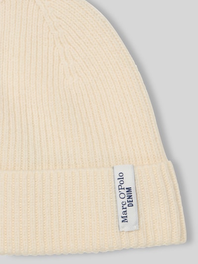 Marc O'Polo DENIM Mütze aus reiner Schurwolle Offwhite 2