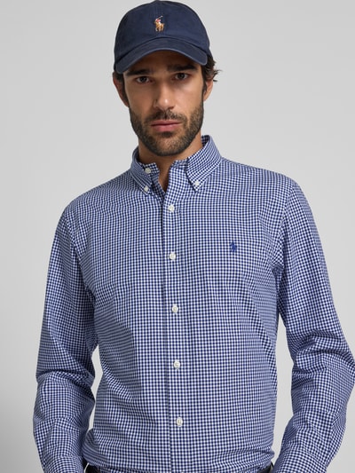 Polo Ralph Lauren Freizeithemd mit Knopfleiste Jeansblau 3