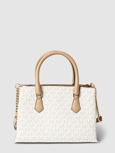 MICHAEL Michael Kors Handtas met all-over logo, model 'RUBY' Donkerbruin - 4