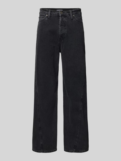 Armedangels Baggy jeans van puur katoen, model 'JAAMEO' Zwart - 2