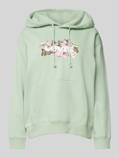 Levi's® Oversized Hoodie mit Label-Print Modell 'EVERYDAY' Schilf 1