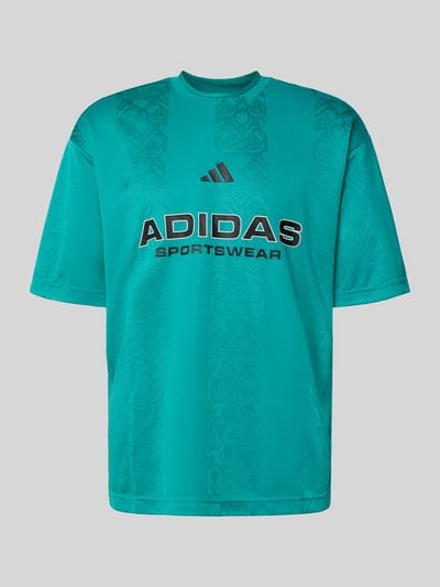adidas Sportswear Regular fit T-shirt met logoprint, model 'Tiro' Lindegroen - 2