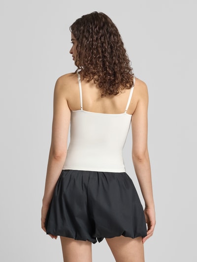 Gina Tricot Slim Fit Top mit Shaping-Effekt Offwhite 5