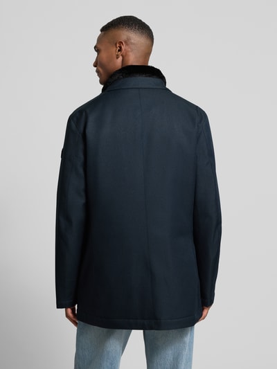 JOOP! Collection Kurzmantel mit verdecktem Reißverschluss Modell 'DARRY' Marine 5