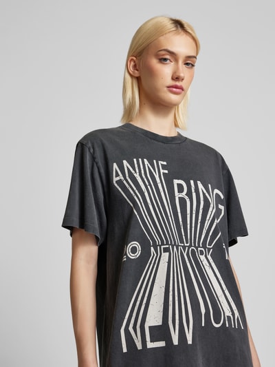 Anine Bing T-Shirt aus reiner Baumwolle Black 3