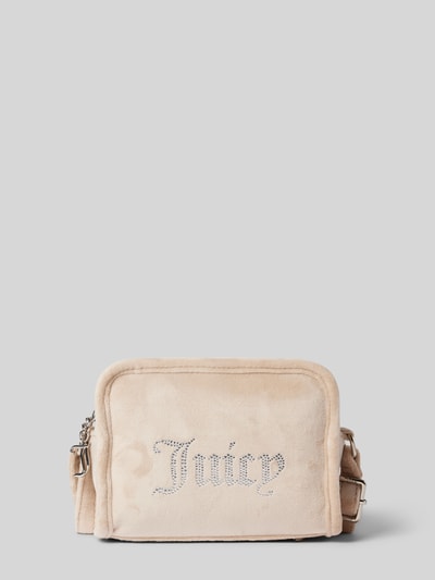 Juicy Couture Crossbody Bag mit Strasssteinbesatz Modell 'KIMBERLY' Sand 2