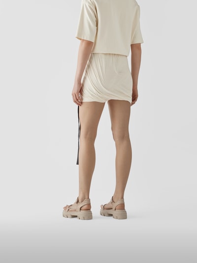 Rick Owens Shorts mit Label-Applikation Weiss 5