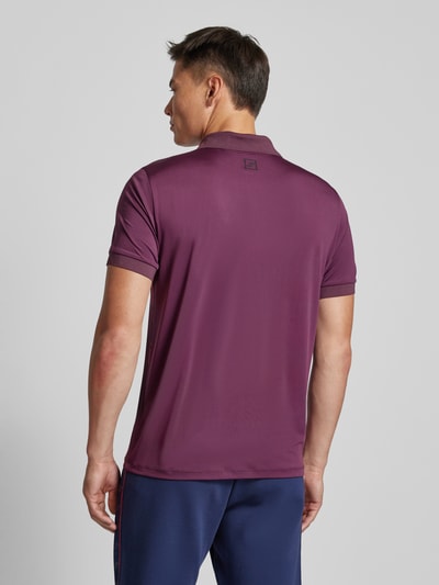 Joy Slim fit poloshirt met logostitching, model 'G-Style' Rood - 5