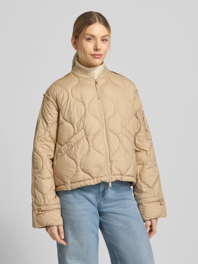 Beaumont Amsterdam Steppjacke mit Zweiwege-Reißverschluss Modell 'IMANE' Beige 4