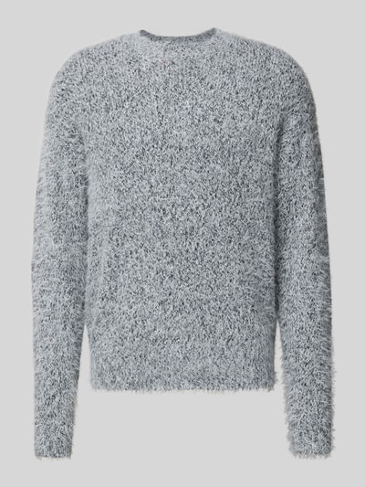 Only & Sons Regular fit gebreide pullover met alpaca, model 'NOAH' Middengrijs gemêleerd - 2