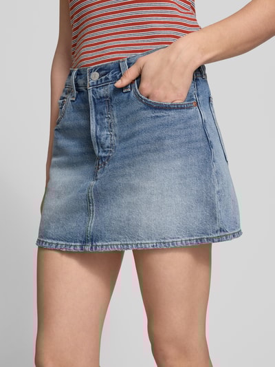 Levi's® Spódnica jeansowa z 5 kieszeniami Jasnoniebieski 3