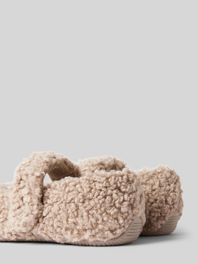 Verbenas Ballerinas mit Teddyfell Modell 'YINA CURLY' Camel 2