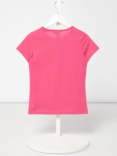 Review for Kids T-shirt met tweezijdige pailletten Felroze - 3