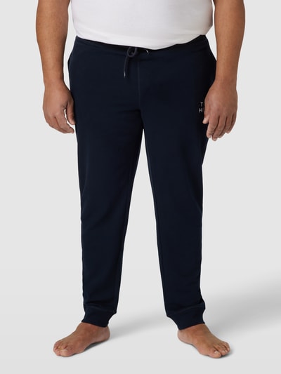 Tommy Hilfiger Big & Tall PLUS SIZE sweatpants met labeldetail Marineblauw - 4